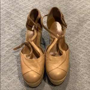 Authentic Chloe Espadrille wedge sandal